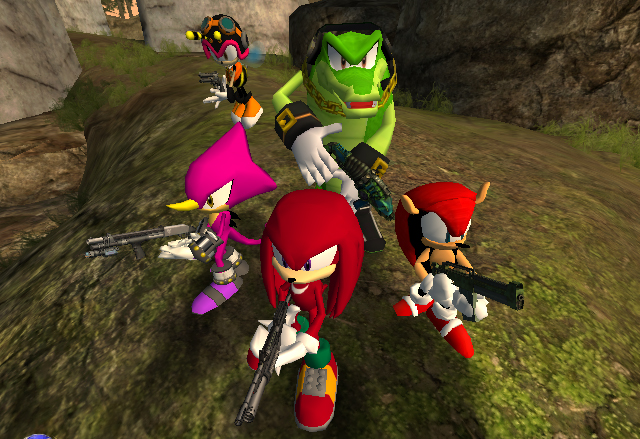 Knuckles Chaotix - Russian Tournament