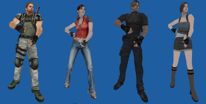 Resident Evil Models - Russian Tournament